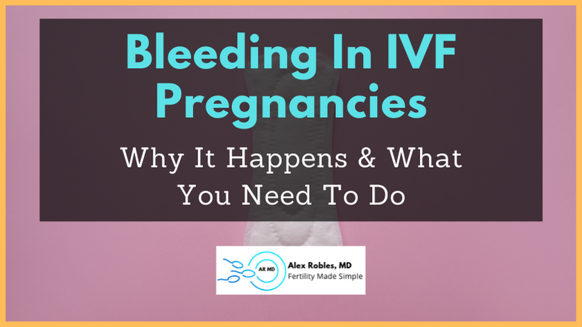 bleeding in IVF pregnancies cover image
