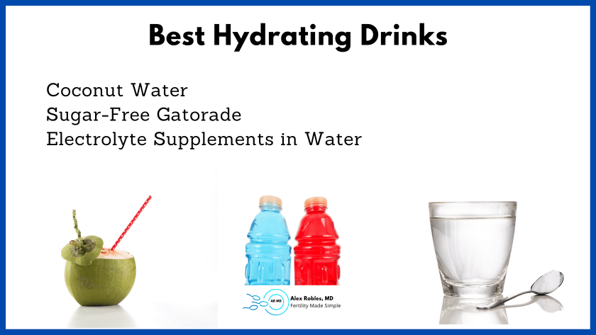 Best hydrating drinks - coconut water, gatorade, electrolyte supplements